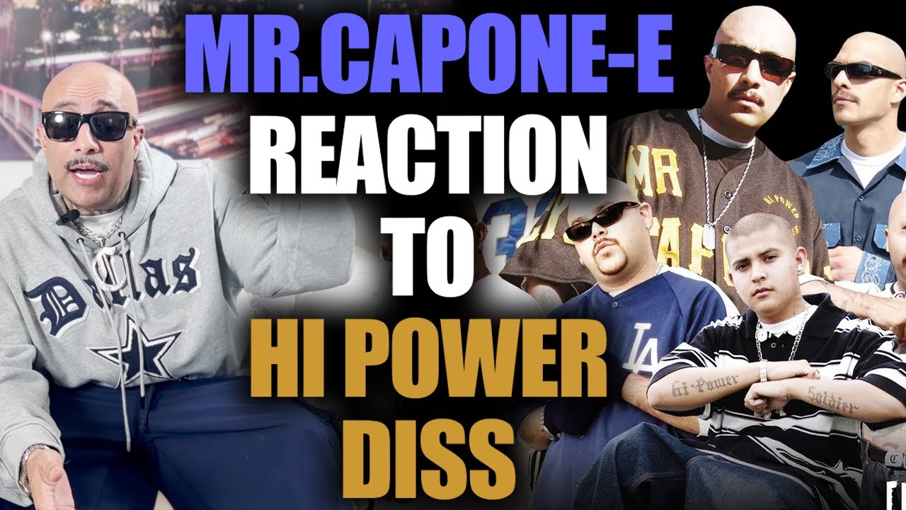 MR.CAPONE-E REACTION TO HI POWER DISS !