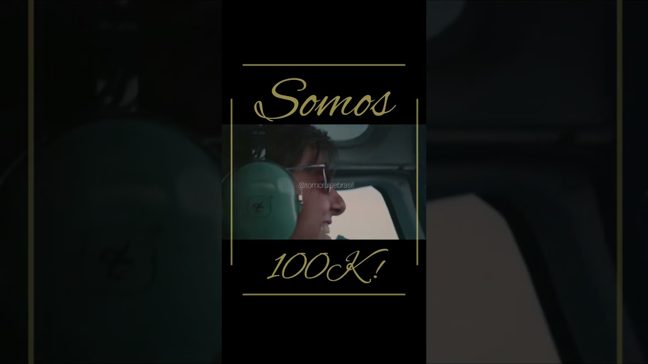 100 mil seguidores no Instagram! 🫶#tomcruise #100K #cinema #filmes