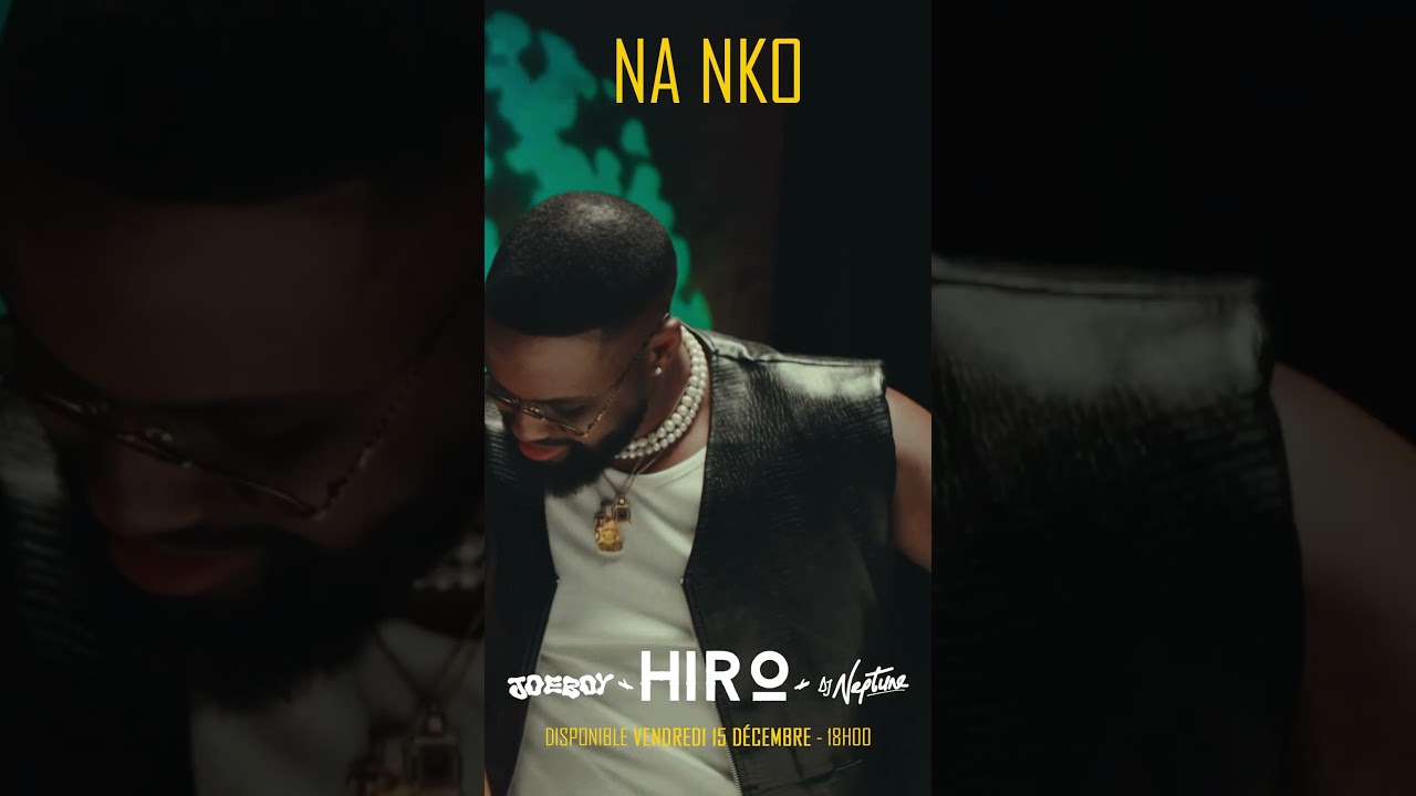 Rdv vendredi à 18H pour le clip #NaNko Ft. Joeboy & Dj Neptune 🔥🕊️ Êtes vous prêts ?