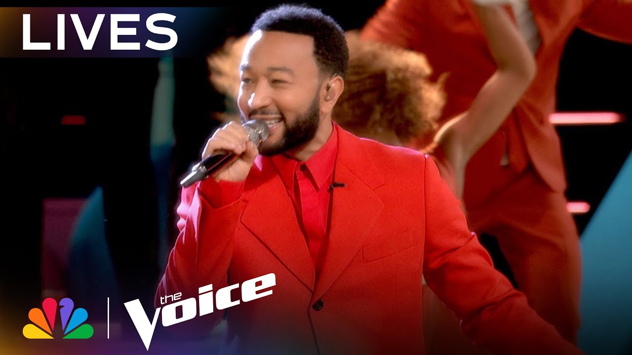 John Legend Performs "What Christmas Means to Me" | The Voice Lives | NBC