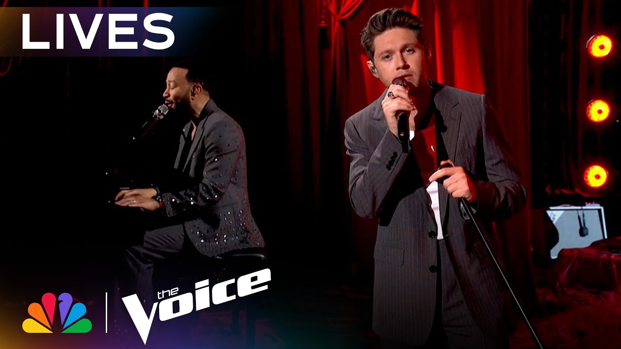 Niall Horan and John Legend Perform Niall's Hit Song "The Show" | The Voice Lives | NBC