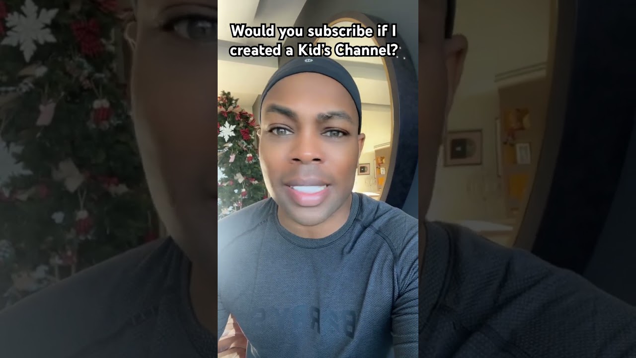 Would you subscribe to a Todrick for actual Toddlerz page?