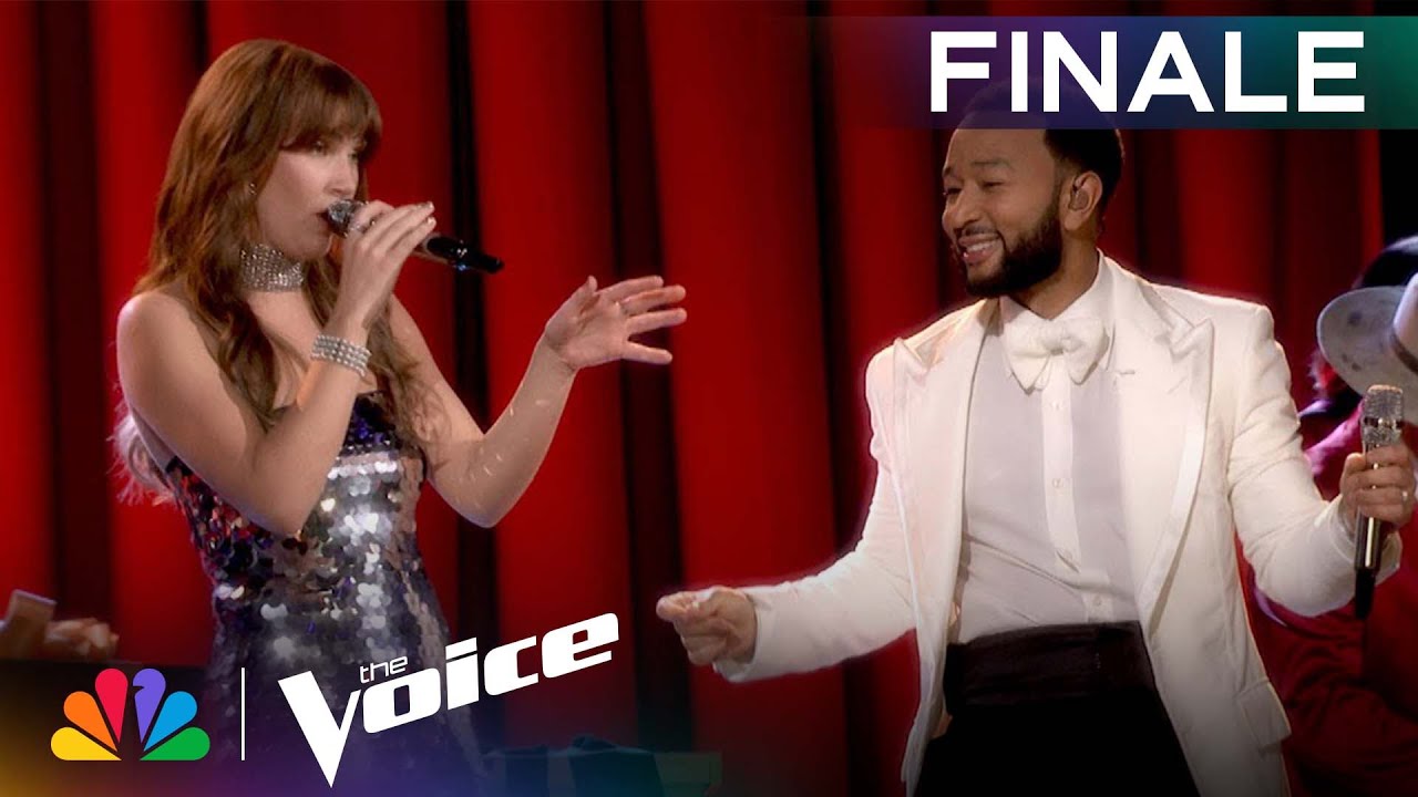 Lila Forde and John Legend Perform "Sleigh Ride" by Ella Fitzgerald | The Voice Live Finale | NBC
