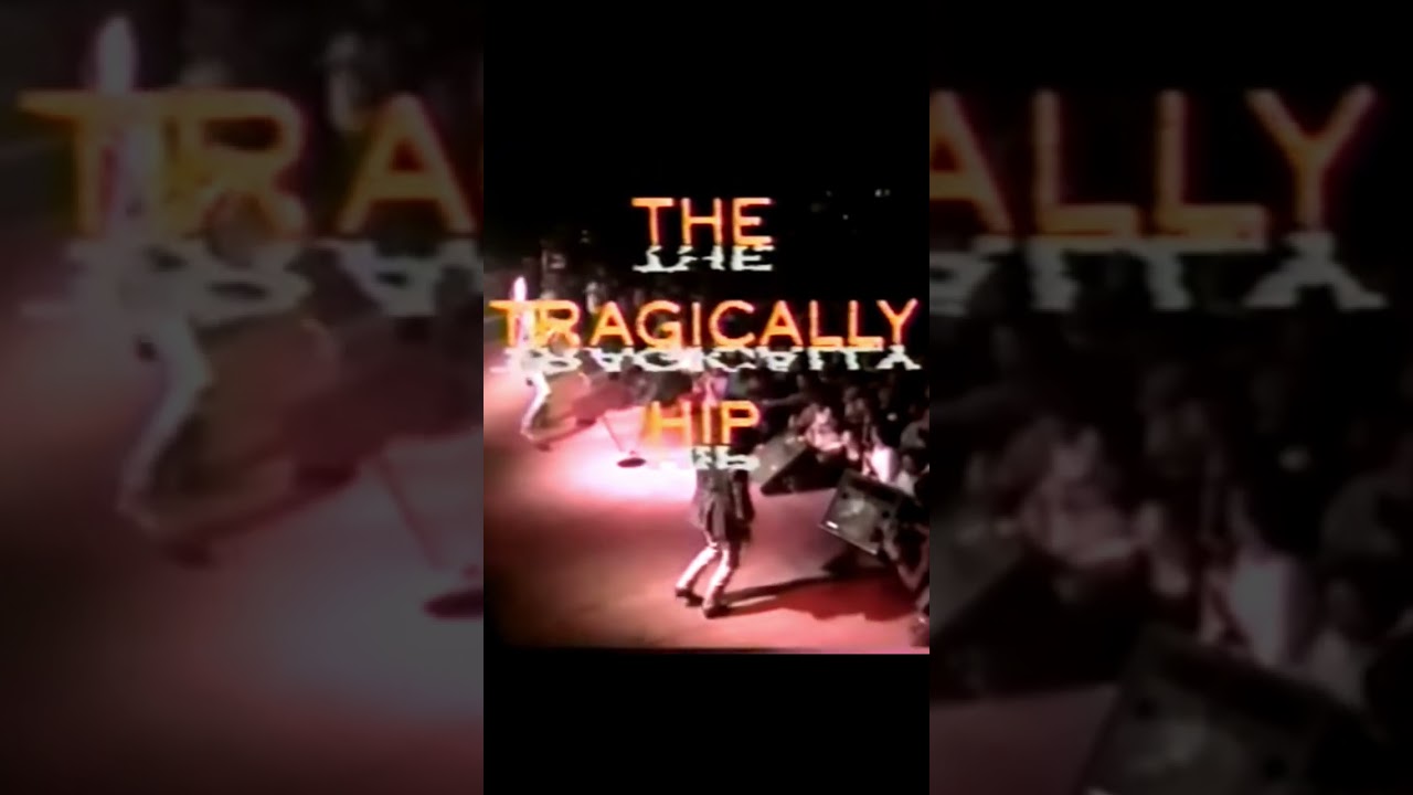 “There she blows”... The Tragically Hip Live at the Misty Moon, 1990.