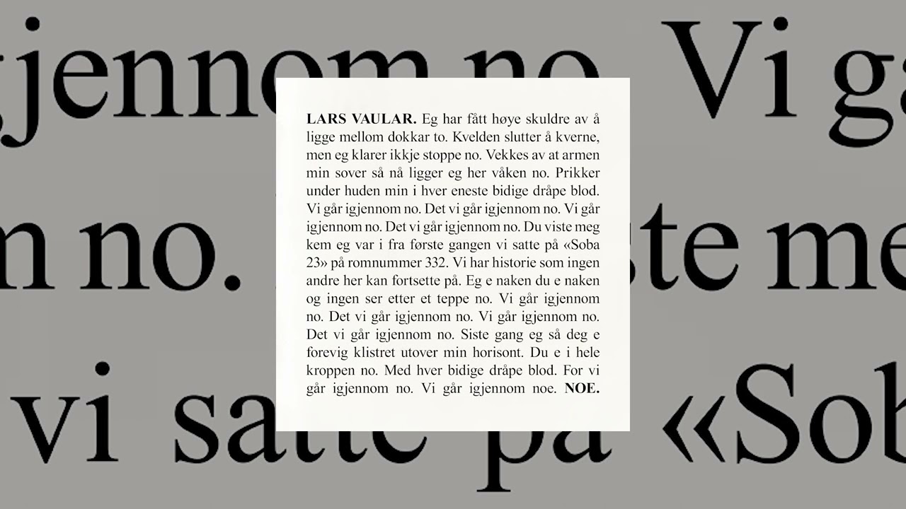 Lars Vaular - Noe (Niilas Remix) (Offisiell audio)