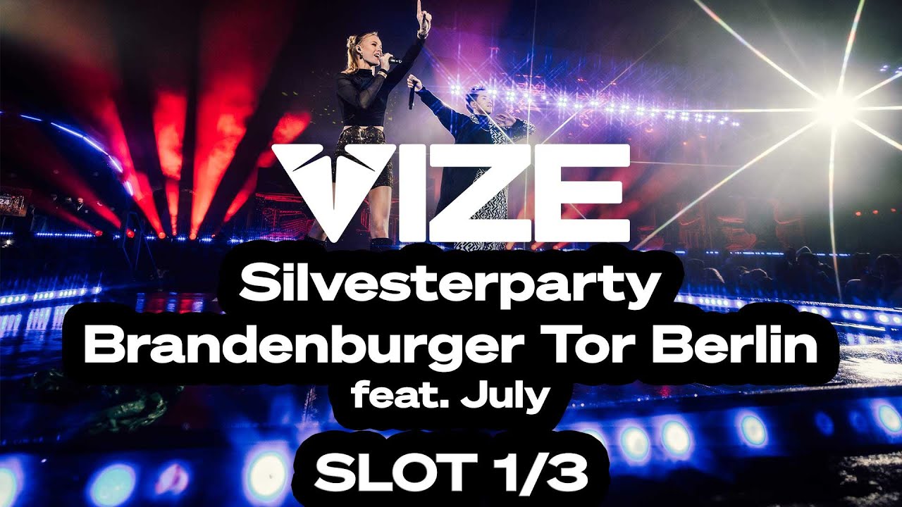 VIZE @ Silvesterparty Berlin 1/3 | feat. July | 31.12.2023, 20:28 | ZDF