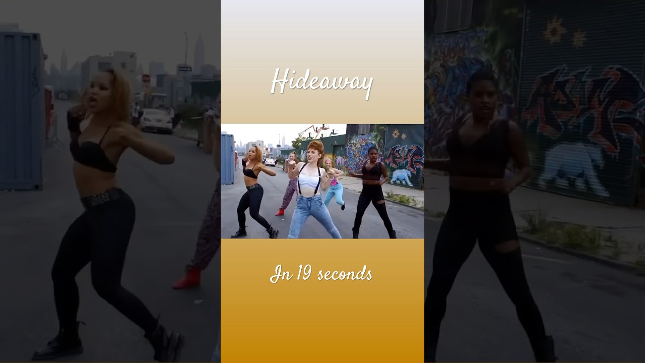 HIDEAWAY IN 19 SECONDS!!! #hideaway #housemusic #dance #recap #19seconds #dancemusic #dancevideo #❤️