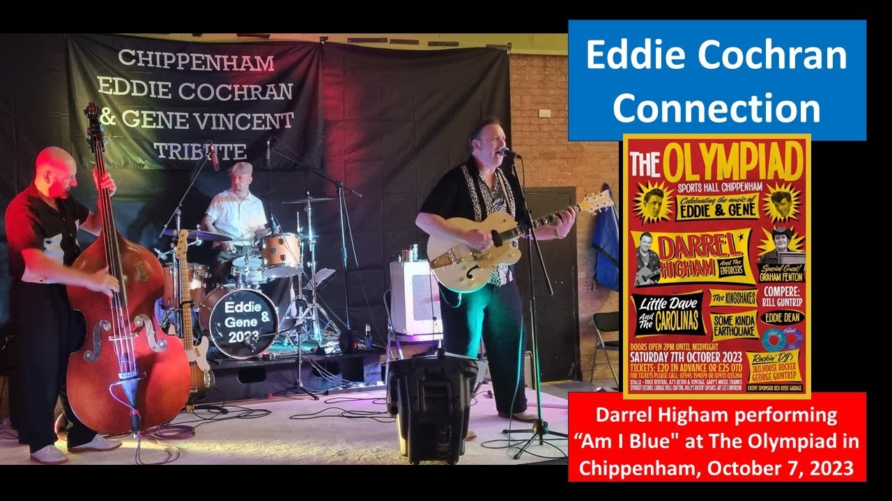 Darrel Higham | "Am I Blue" | live at 'Chippenham Eddie Cochran and Gene Vincent tribute' | 2023