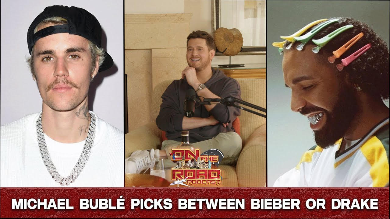 Michael Bublé Picks Between Bieber Or Drake || On The Road