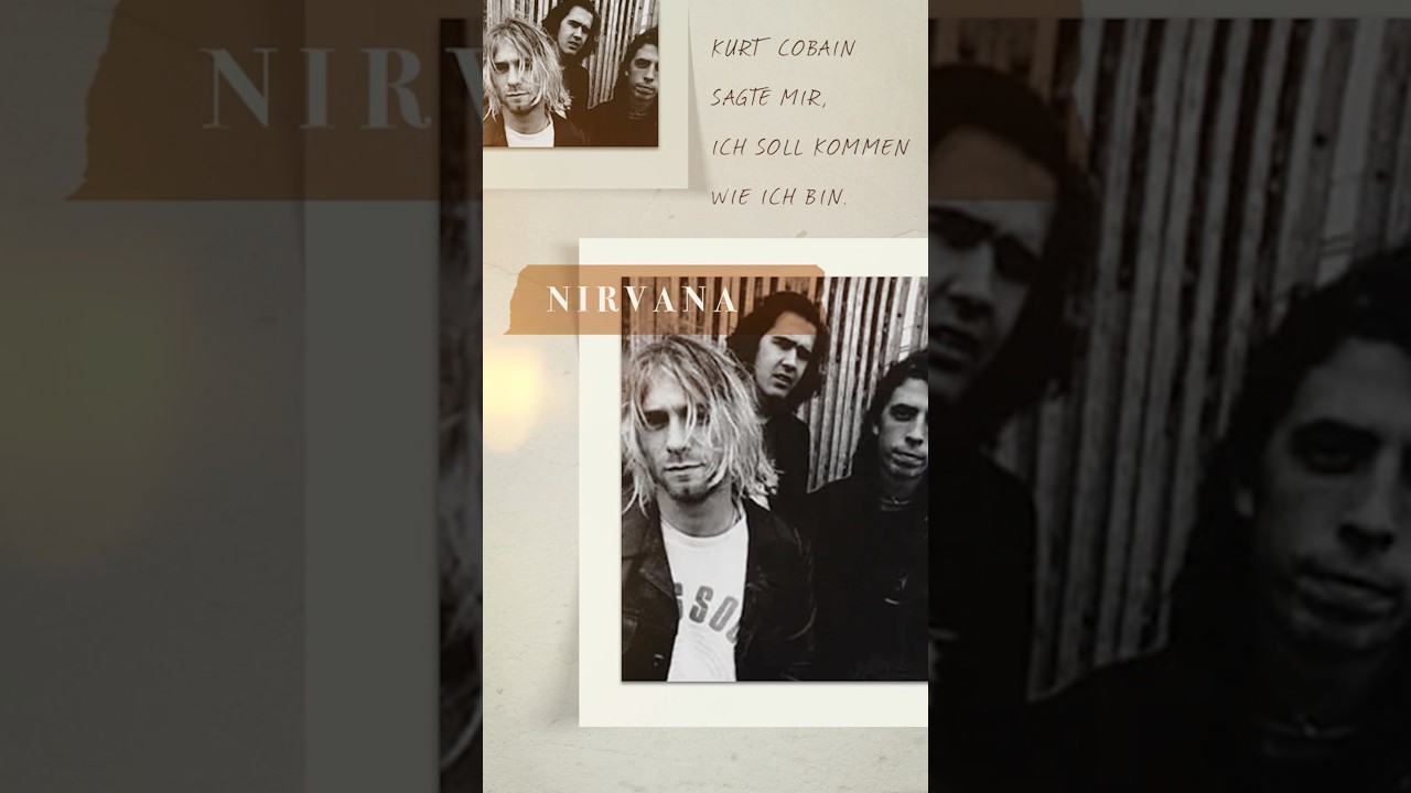„Kurt Cobain sagte mir, ich soll kommen wie ich bin.☺️“ #adeltawil #lieder #soundtrackmeineslebens