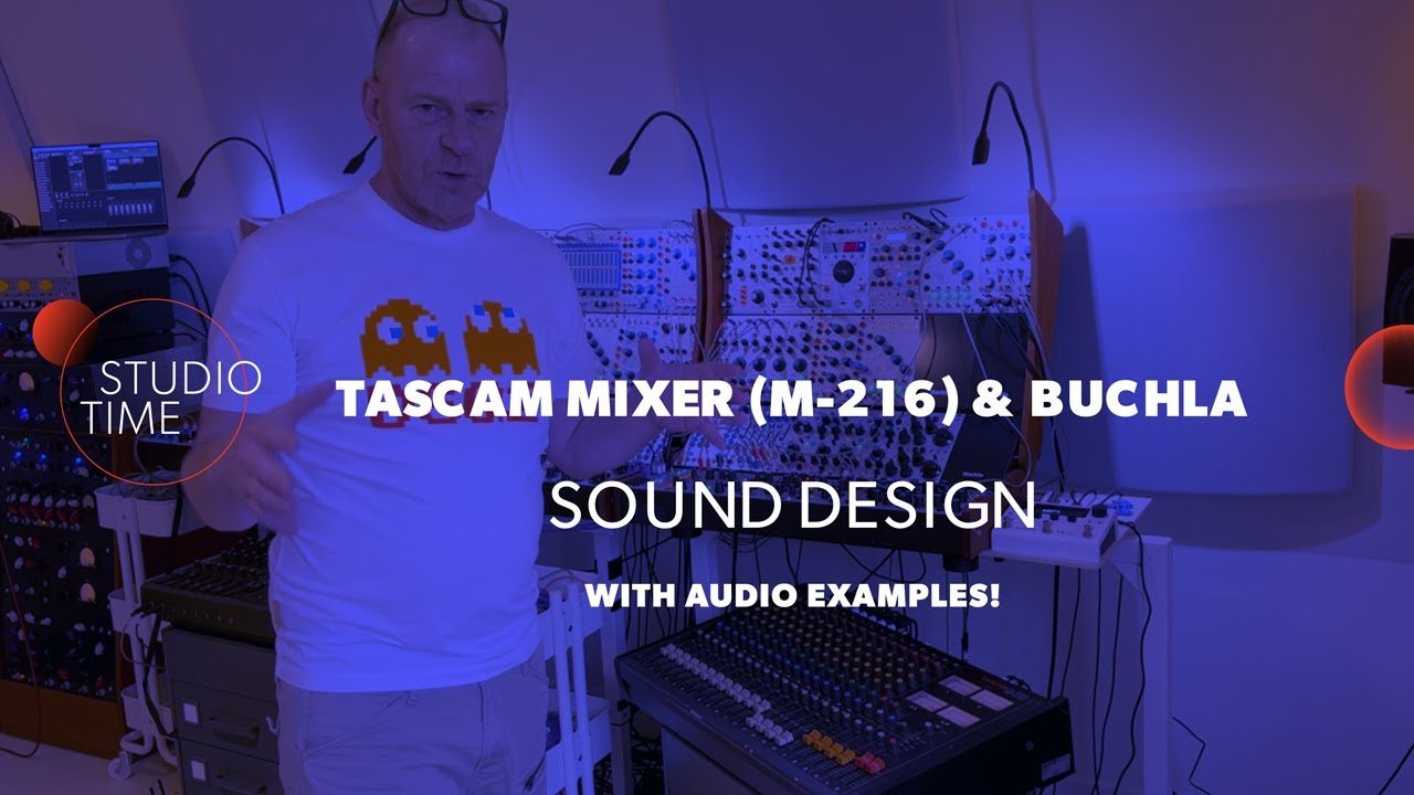 How I Use the Tascam Mixer/Buchla Setup (AUDIO EXAMPLES)