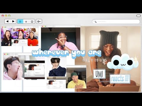 UMI REACTION to 🦋💜 ‘wherever u r’ (ft. V of BTS) Reaction Videos