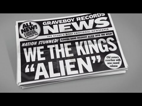 We The Kings - Alien (Official Lyric Video)