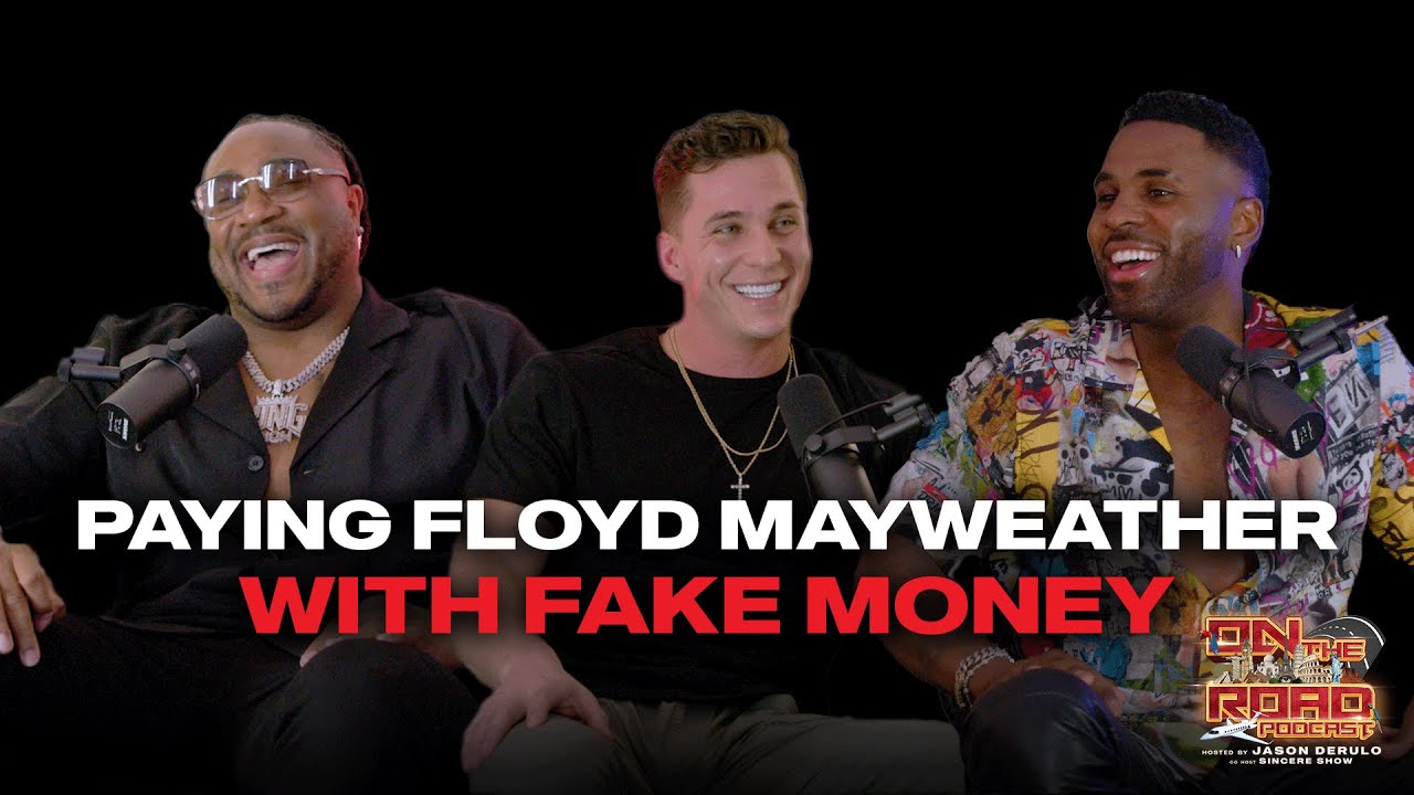 Paying Floyd Mayweather With Fake Money || On The Road