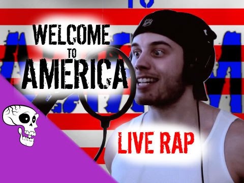"Welcome to America" - LIVE RAP by JT Music
