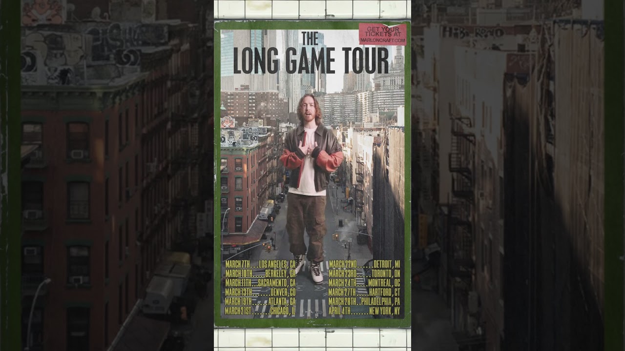 THE LONG GAME TOUR. TIX ON SALE FRIDAY