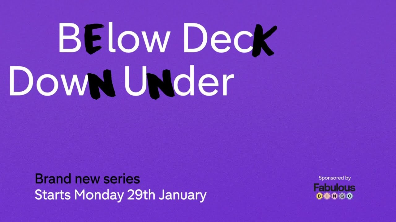 Ida Corr "Let Me Think About It" in "Below Deck Down Under" E4 advert