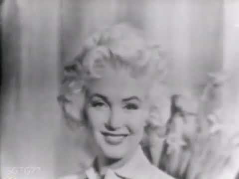 Marilyn Monroe Rare Live Television Appearance - "Person To Person" Interview. April 8 1955 #star
