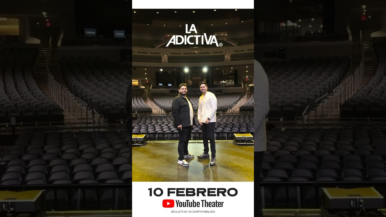 #VamosAVernos en el @youtubetheater este 10 de Febrero 😏💥🧨🎶.¡Get your tickets 🎫! #shorts