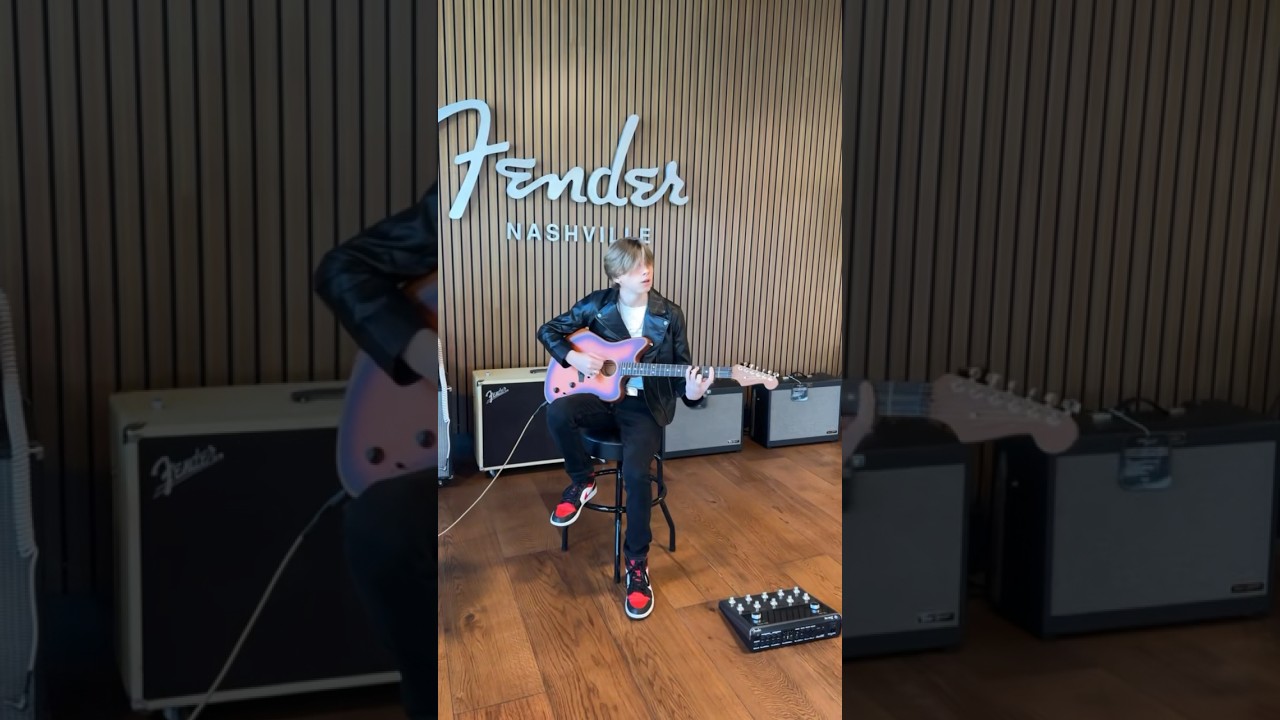 I wrote this song about @fender  because every time I come I stay HERE ALL DAY 🎸