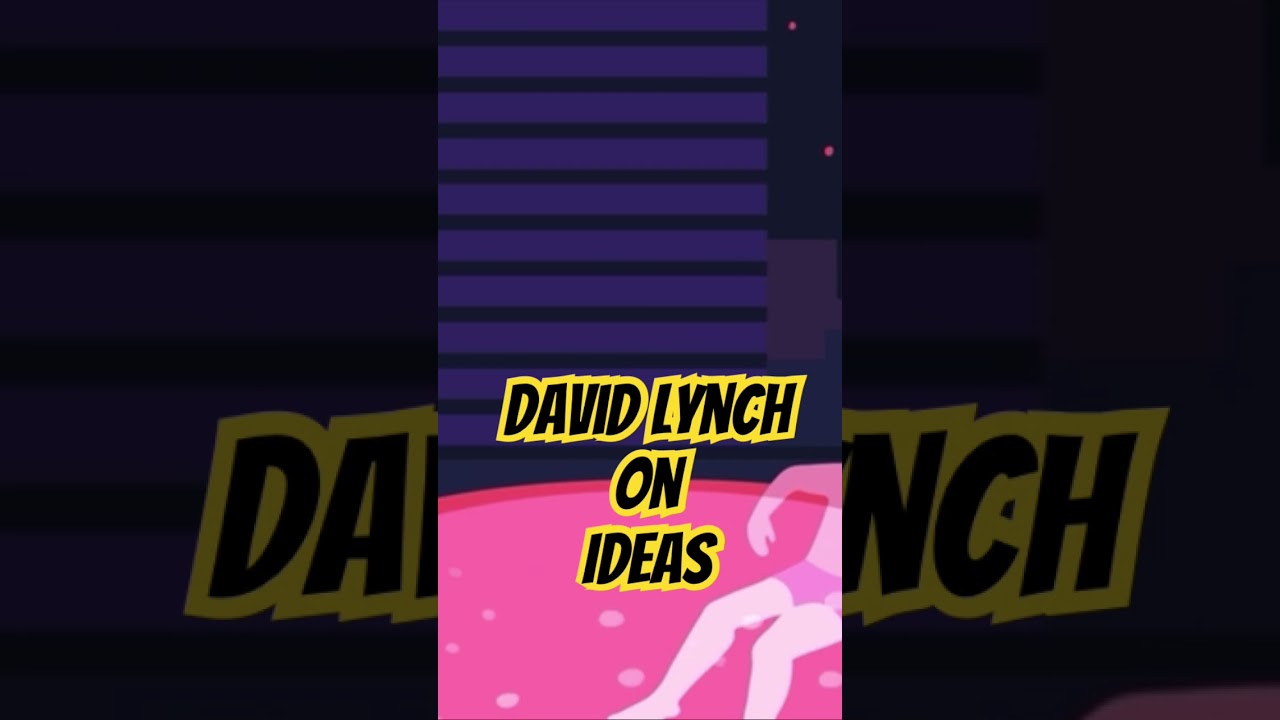 David Lynch on ideas, art and creativity #davidlynch #art #creative #twinpeaks #eraserhead