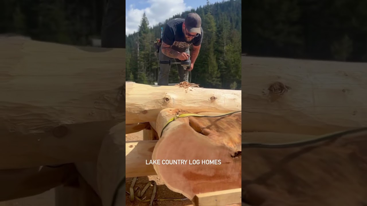 #JasonDeruloTV // In Process #GotPermissionToPost From @lake_country_log_homes #SlowLow