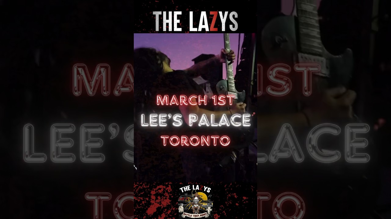 🚨TORONTO!! Tickets are selling out fast! Grab em while you still can. www.thelazysband.com/shows