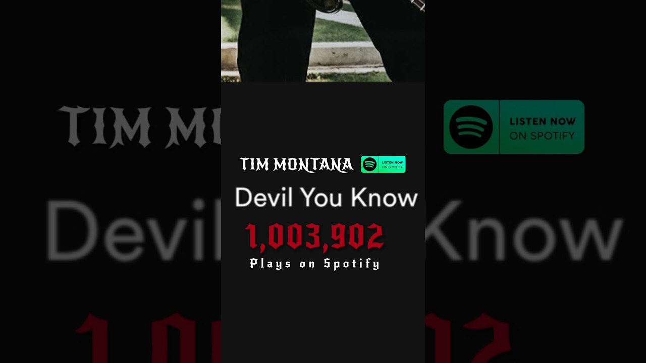 THANKS A MILLION….! #devilyouknow #timmontana #rockmusic