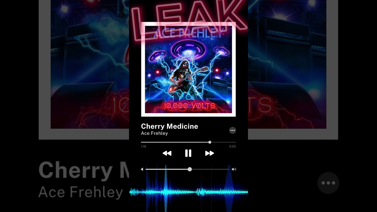 Ace Frehley - "Cherry Medicine" - LEAK  #acefrehley