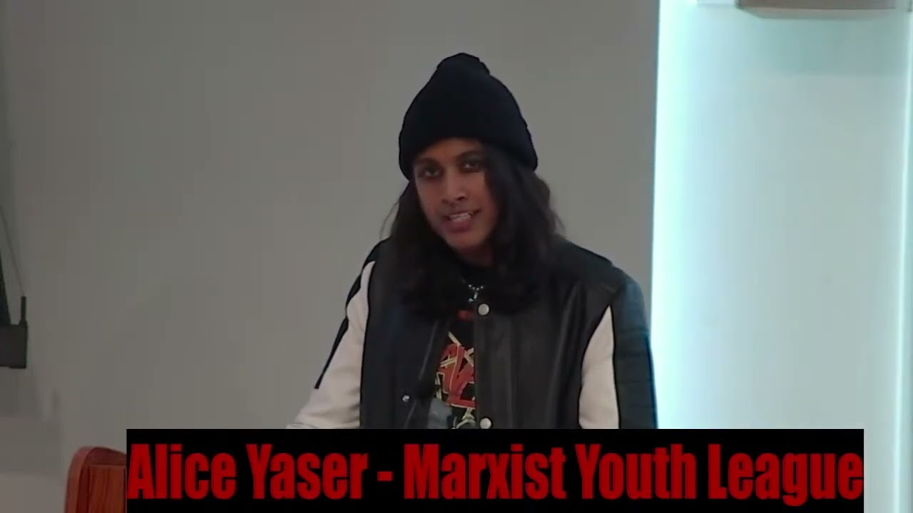 Alice Yaser, Founding Member, Marxist Youth League, Buffalo, NY