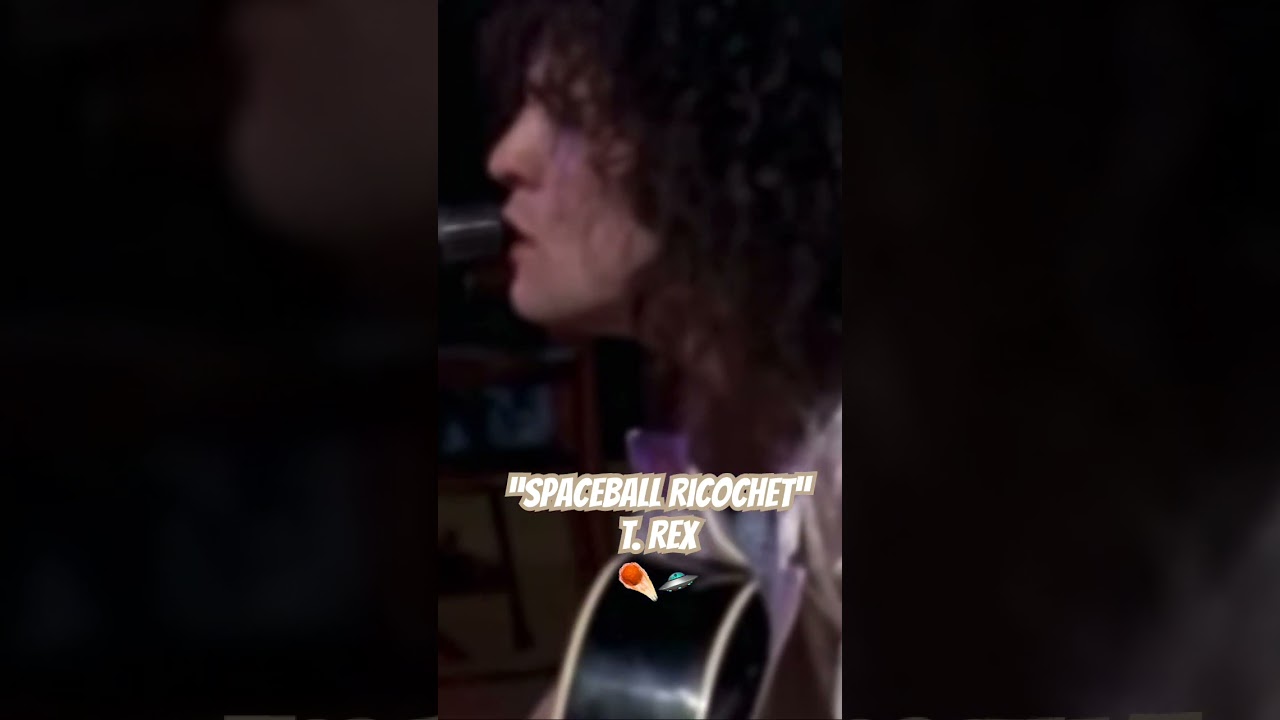 T Rex “Spaceball Ricochet” live in 1972 — RIP Marc Bolan