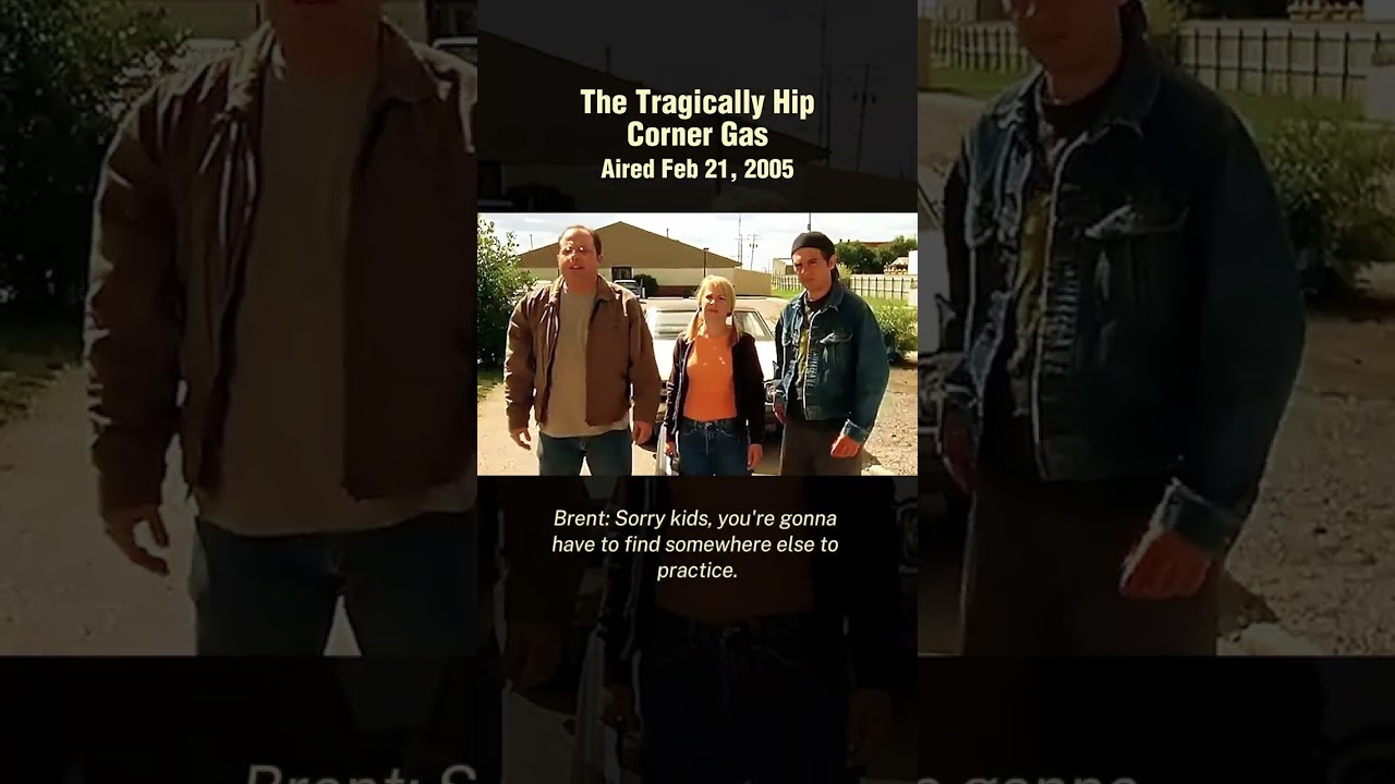 The Tragically Hip cameo in Corner Gas (19 years ago today)