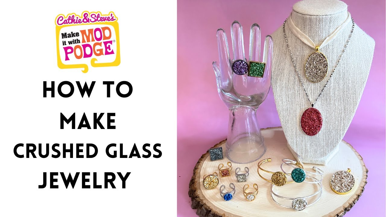 How to Make Crushed Glass Jewelry