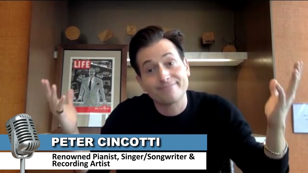 Harvey Brownstone Interview with Peter Cincotti, Renowned Pianist, Singer Songwriter