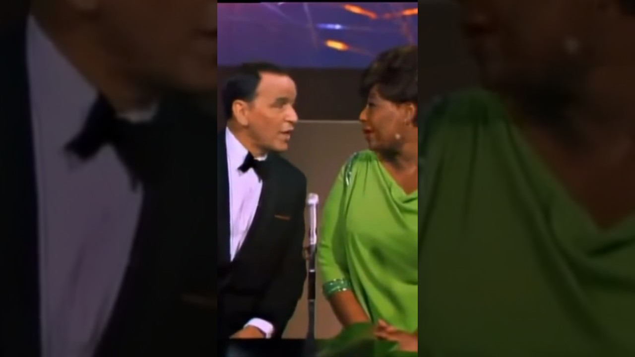 Ella Fitzgerald and Frank Sinatra delivering a performance together of “Going Out Of My Head” 🎶