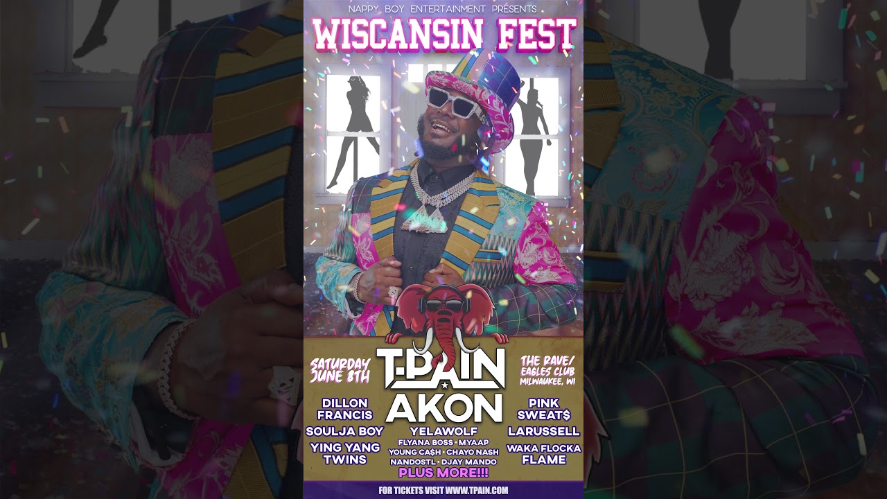 Proud to give everyone a first glance at the third annual Wiscansin Fest lineup 🎉