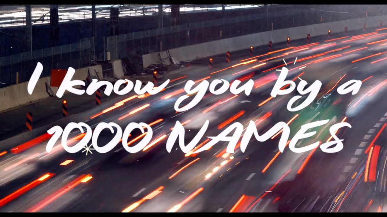 Anthony Evans - 1000 Names (Official Lyric Video)