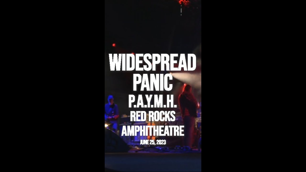 Party At Your Mama's House (Live at Red Rocks) #widespreadpanic #redrocks
