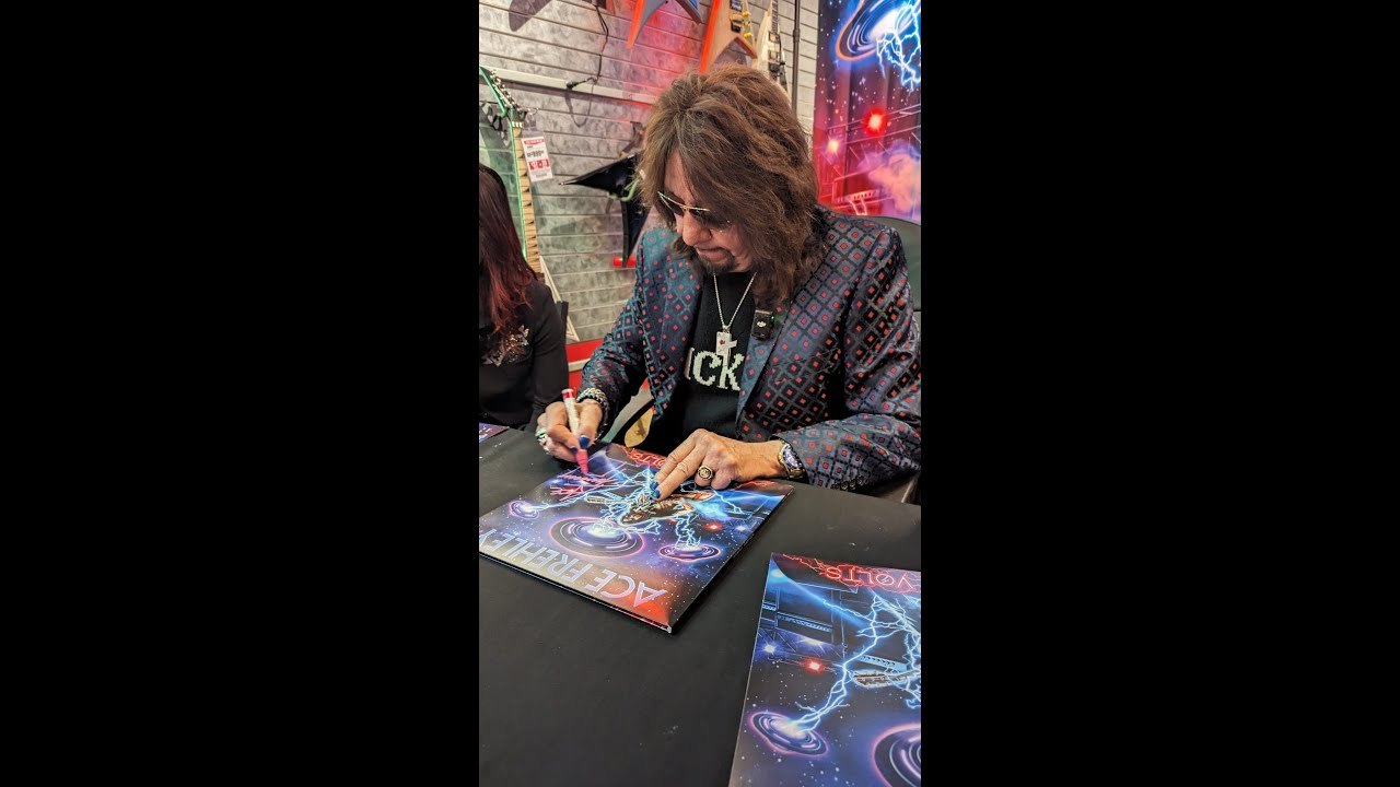 Ace Frehley - Sam Ash In-Store - New York City - Feb 24, 2024