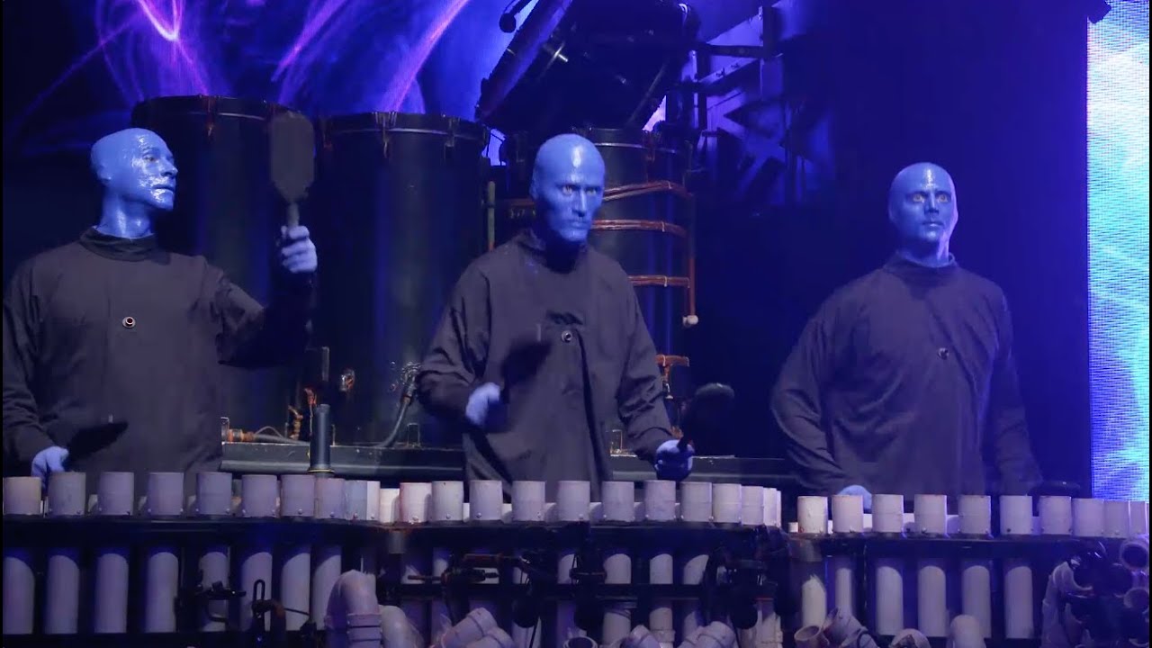 NEW Blue Man Group Music LIVE from Boston Show