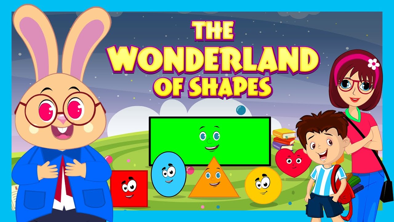 THE WONDERLAND OF SHAPES : Tia & Tofu | Kids Learning Story | Educational Kids Video