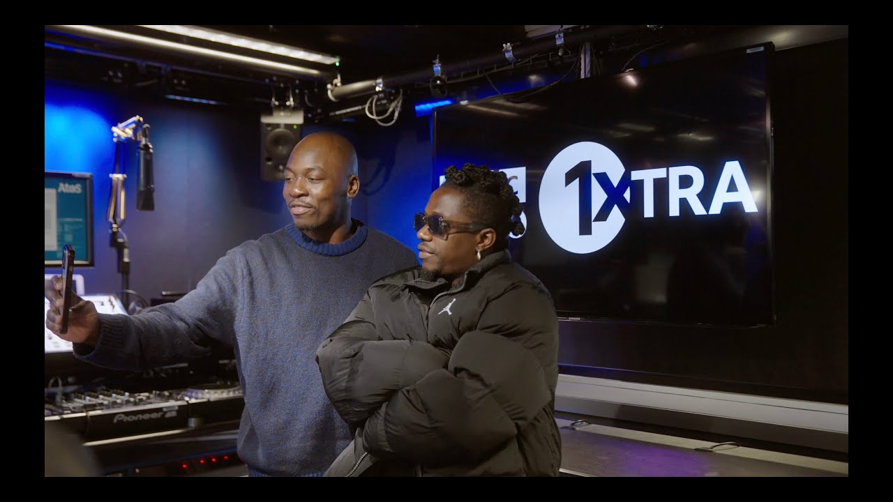 Rayvanny Live interview in BBC1XTRA (London UK)