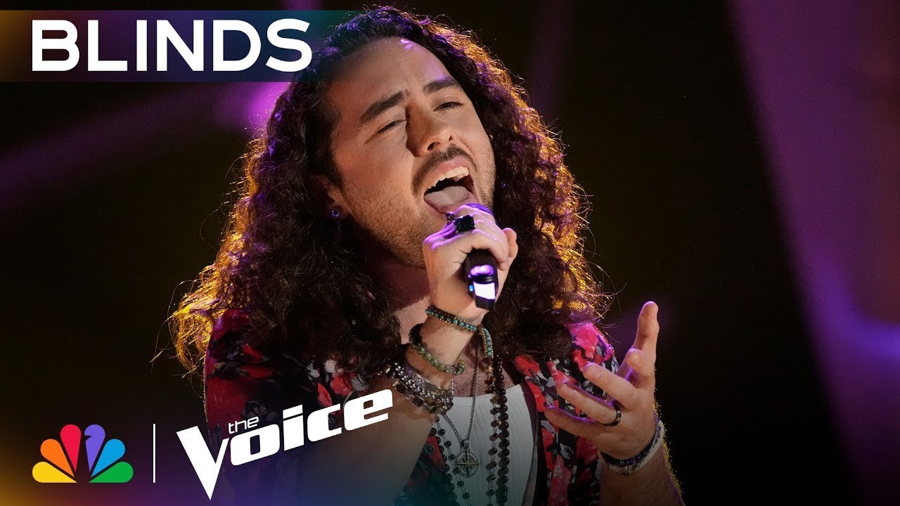 Ryan Argast Goes Big On Stage with Dan + Shay's "Speechless" | Voice Blind Auditions | NBC
