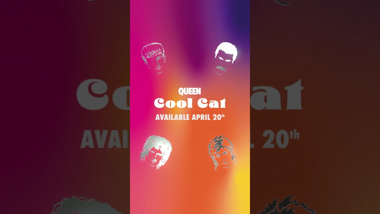 Queen 'Cool Cat' Limited Edition 7″ colour vinyl from 4/20 as part of Record Store Day! 😎 #shorts