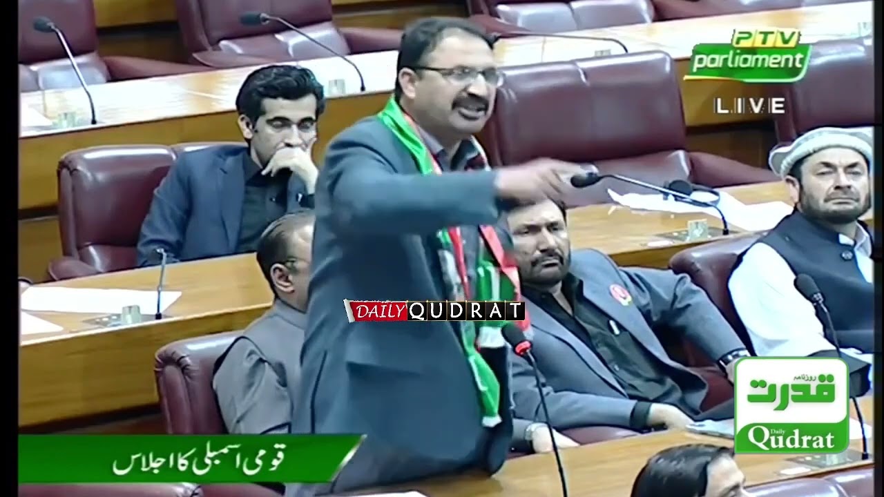 PTI MNA Junaid Akbar Fiery Speech in National Assembly | Imran Khan Hamara Future Hai