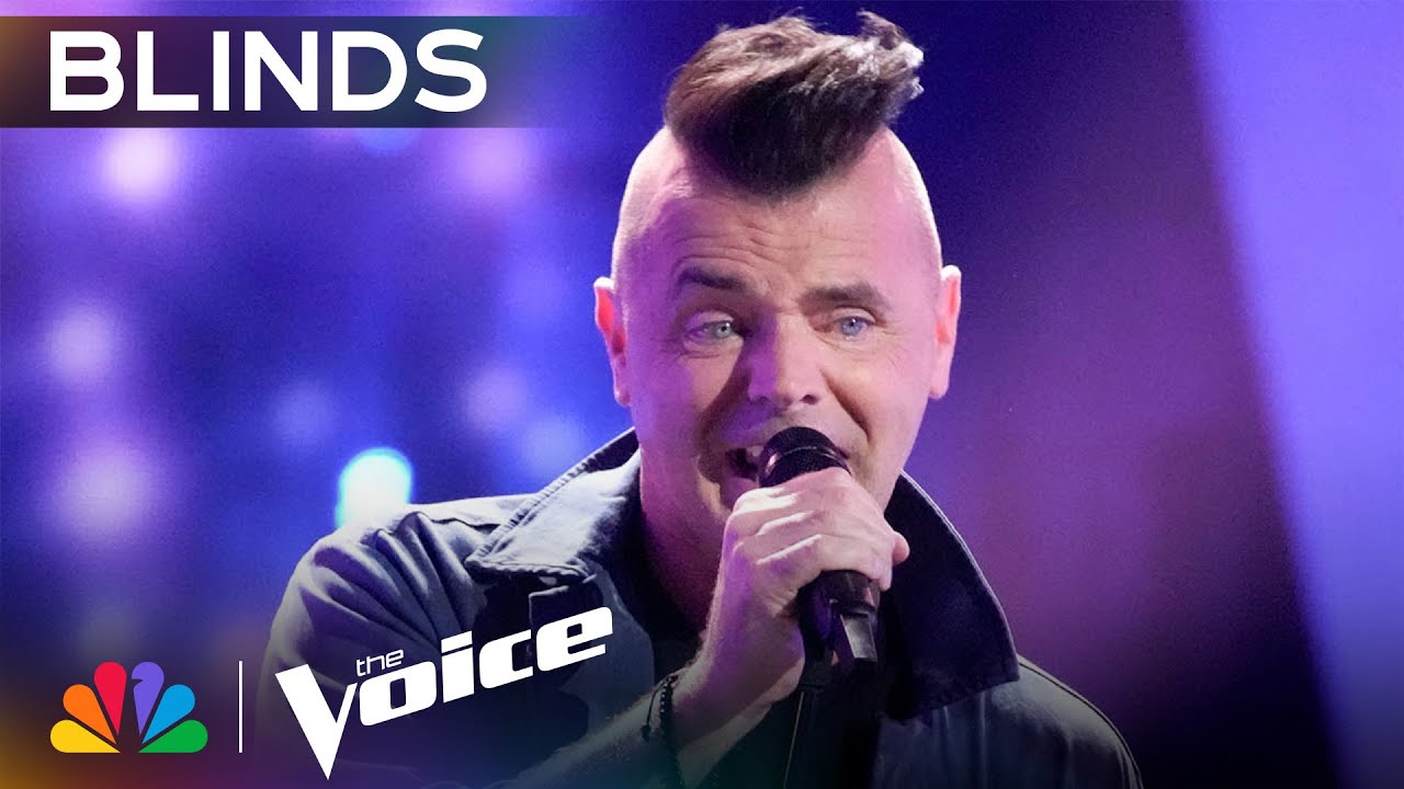 Bryan Olesen's Shockingly Powerful Voice Gets Instant Chair Turns | The Voice | NBC