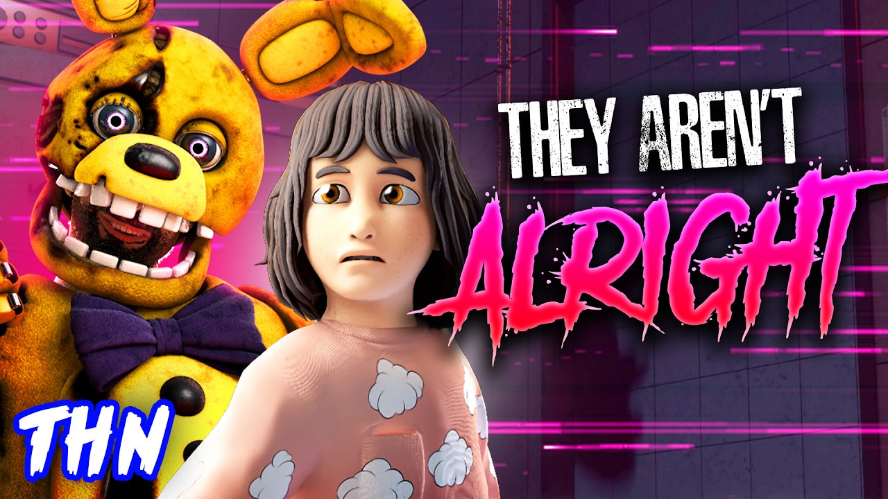 "THEY AREN'T ALRIGHT" FNAF Movie Song (Official Animation)