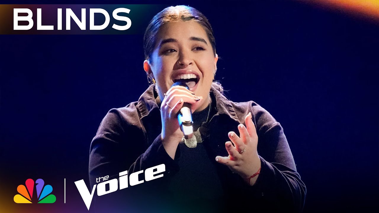 Mafe's Spanish Performance of "Bésame Mucho" Gets All Four Coaches Emotional | Voice Blind Auditions