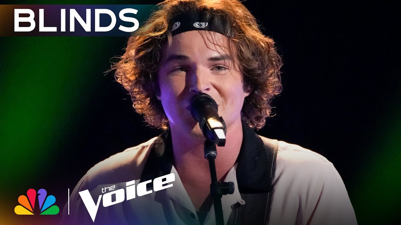 Corey Curtis' Funky Voice Shines on "Waiting On the World to Change" | The Voice Blind Auditions