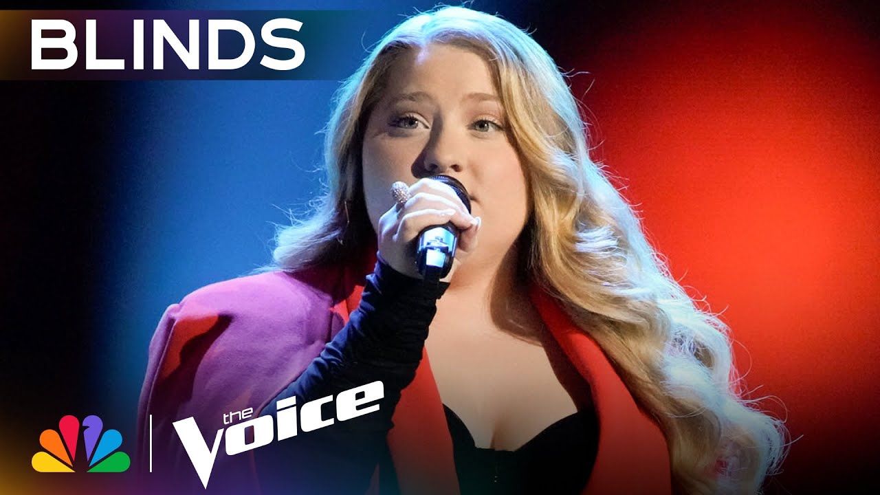 Jackie Romeo Owns the Stage Singing "Flowers" by Miley Cyrus | The Voice Blind Auditions | NBC
